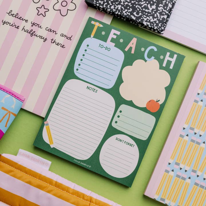 Teacher Themed Daily Planner