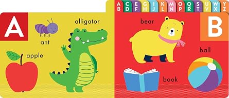 ABC: My First Tabbed Book of the Alphabet: Board Book with Colorful Tabs