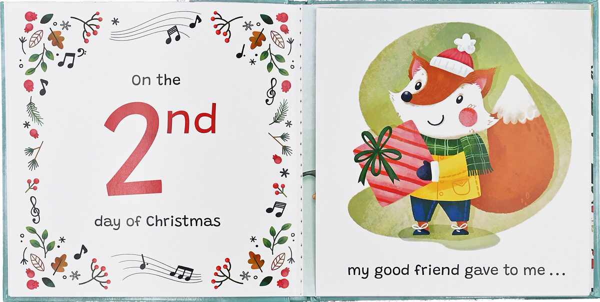 The Twelve Days of Christmas Lift-the-Flap Book