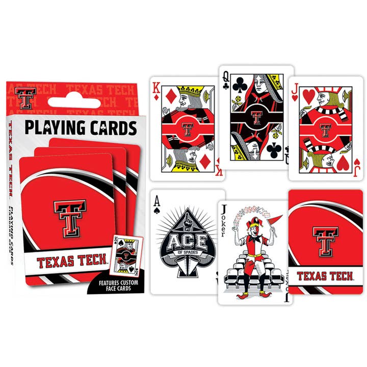 Texas Tech Playing Cards