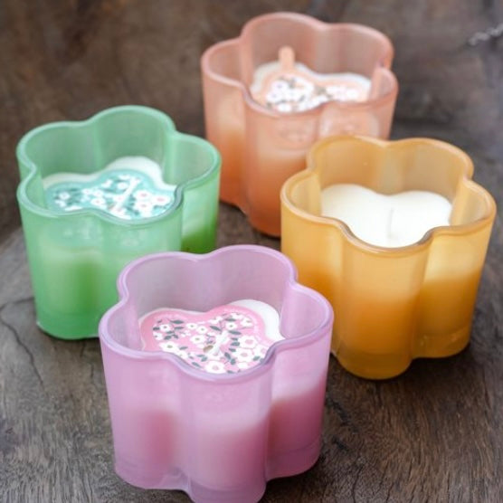 Flower Citronella Candles
