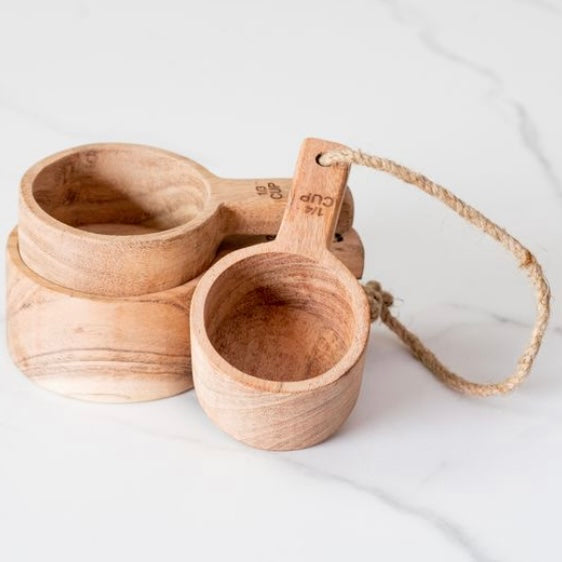 Acacia Measuring Cups