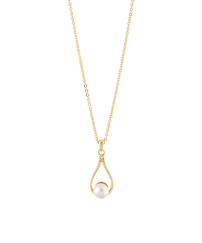 Pearl Teardrop Necklace