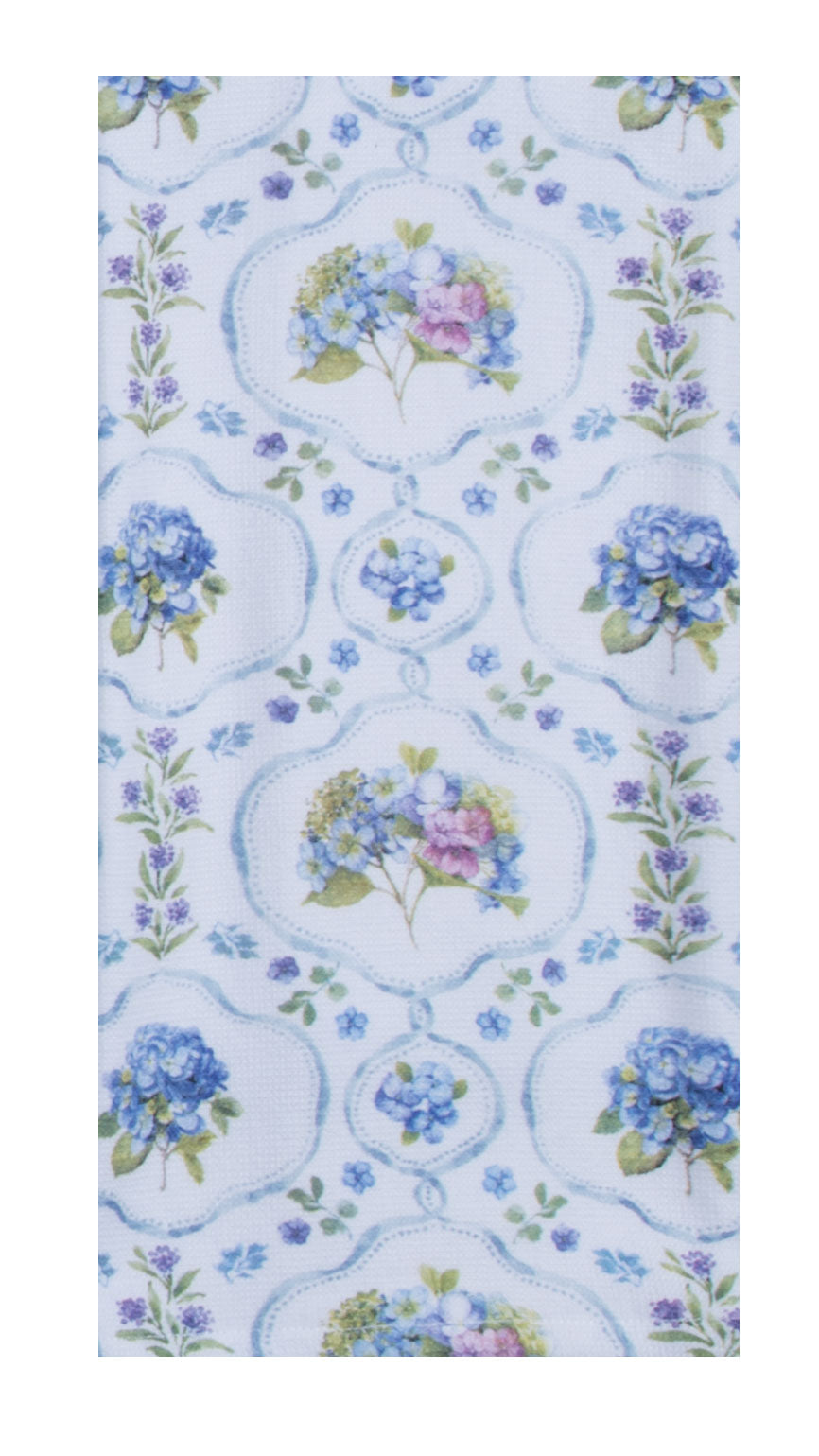 Whispers of Blue Trellis Dual Purpose Towel