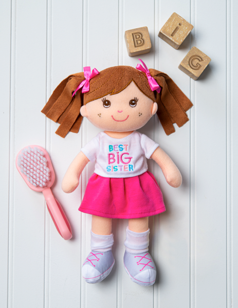 Best Big Sister Plush Doll