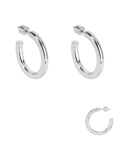 30mm Open Hoop Earrings