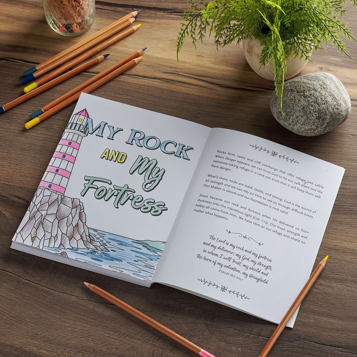 Names of Jesus Coloring Prayer Journal