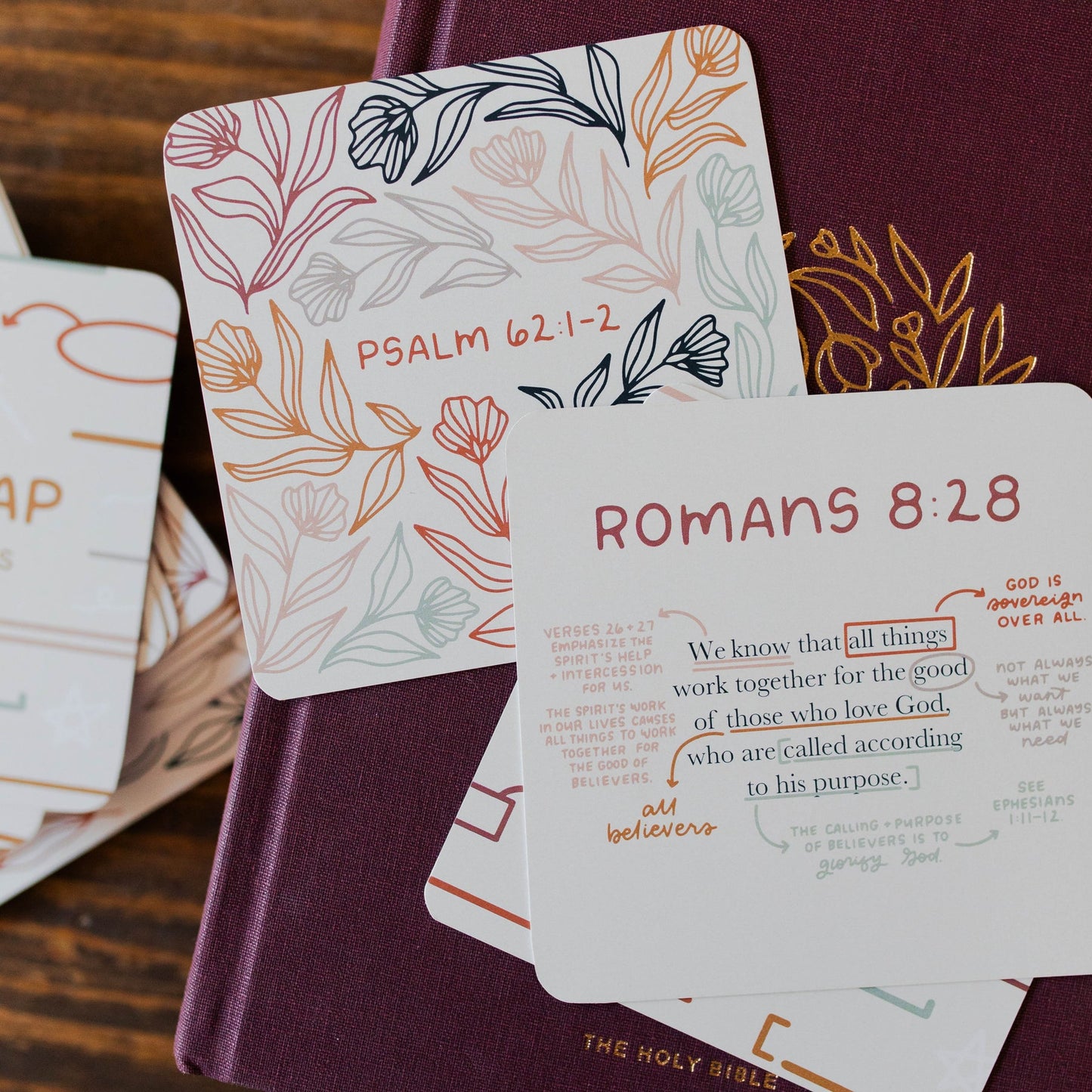 Scripture Map Verse Cards