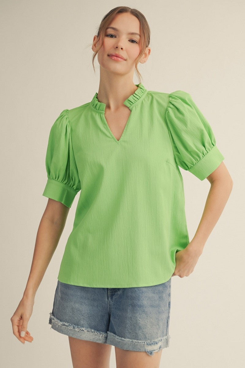 Crinkle Solid Top