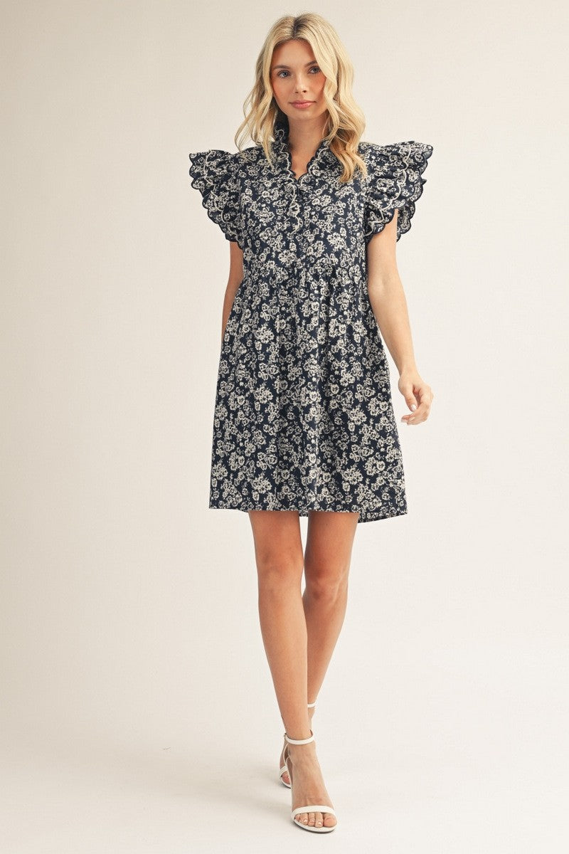 Floral Babydoll Dress