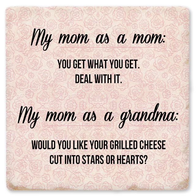 My Mom As A Mom Ceramic Coaster