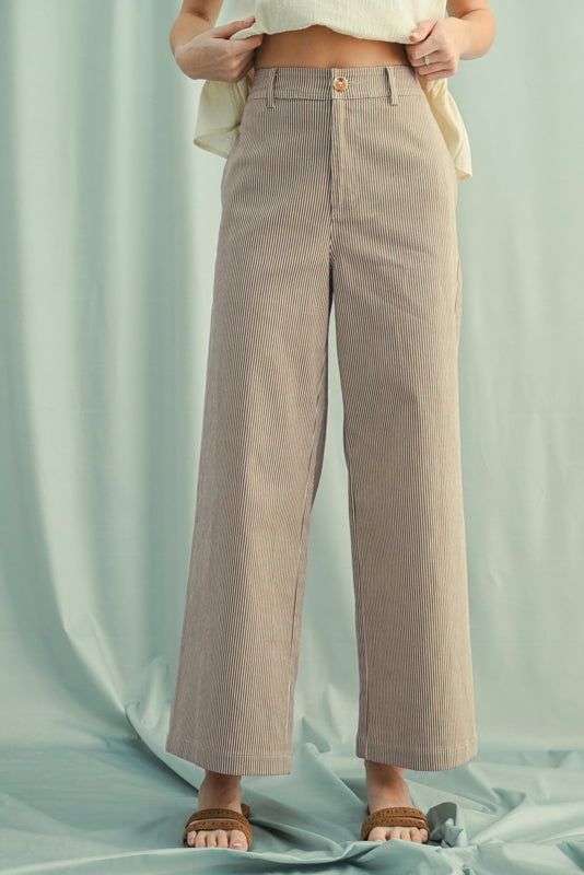 Espresso Wide Leg Pants