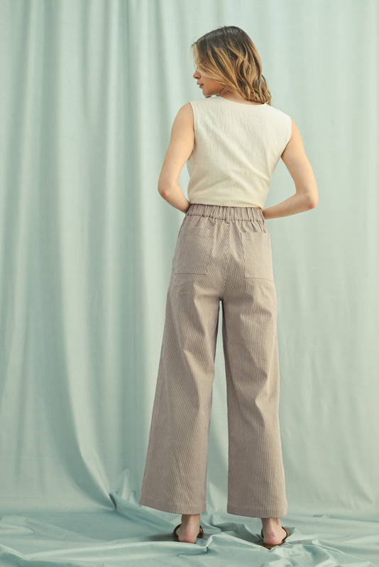 Espresso Wide Leg Pants