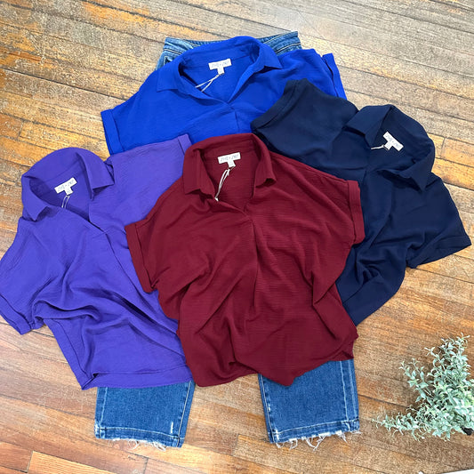 Everyday Essential Collared Top