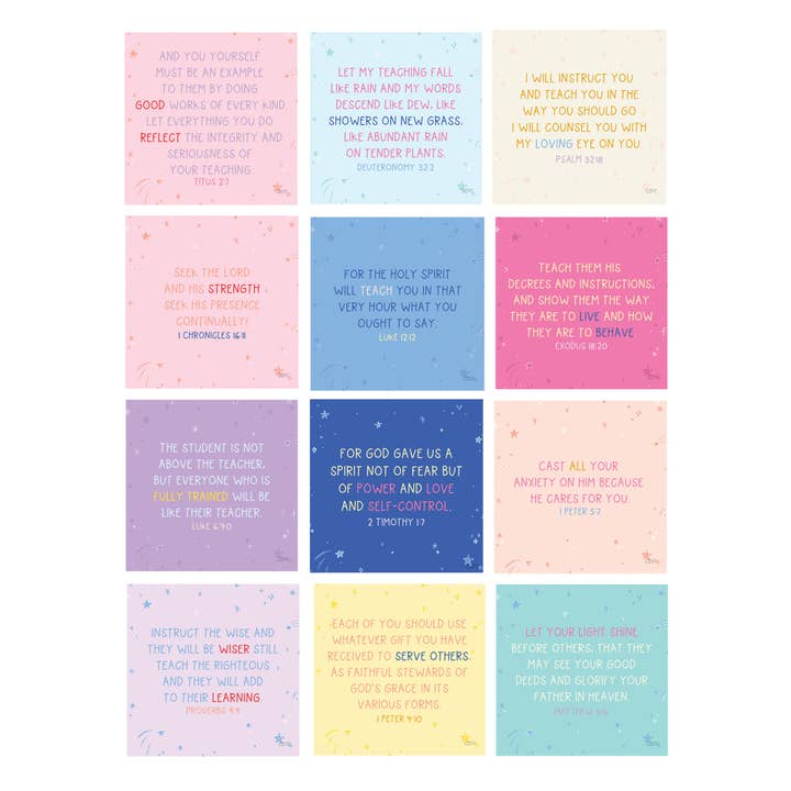 Verses for Teachers