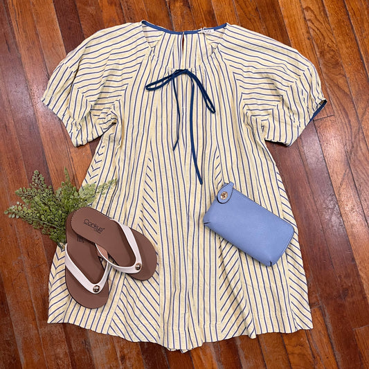 Stripe Tie Romper