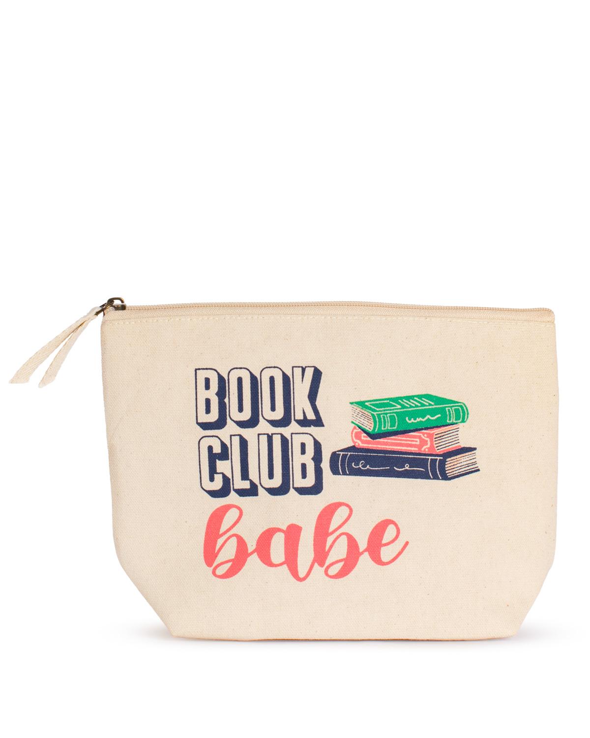 Book Club Babe Cosmetic Bag