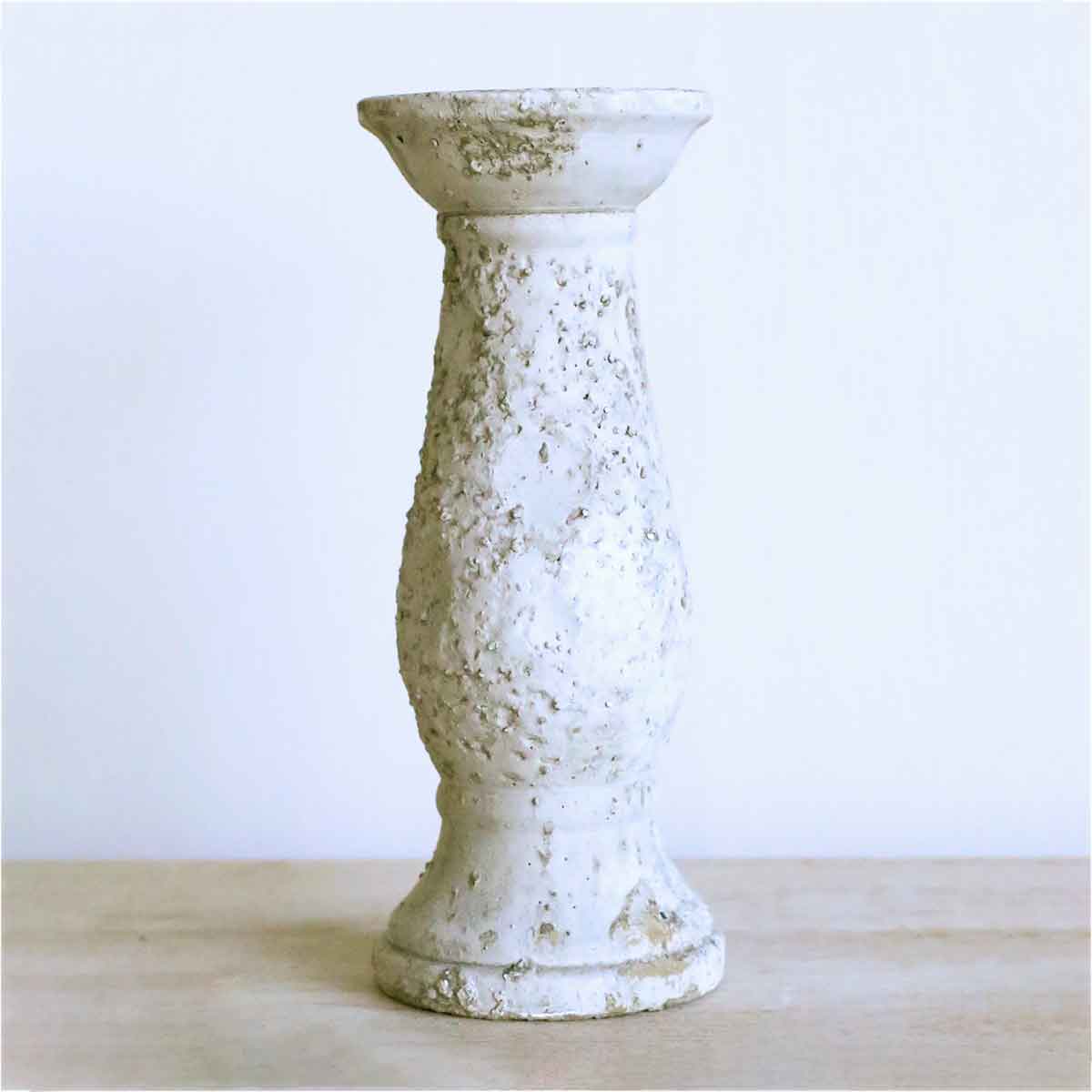 Cement Pillar Candle Holder