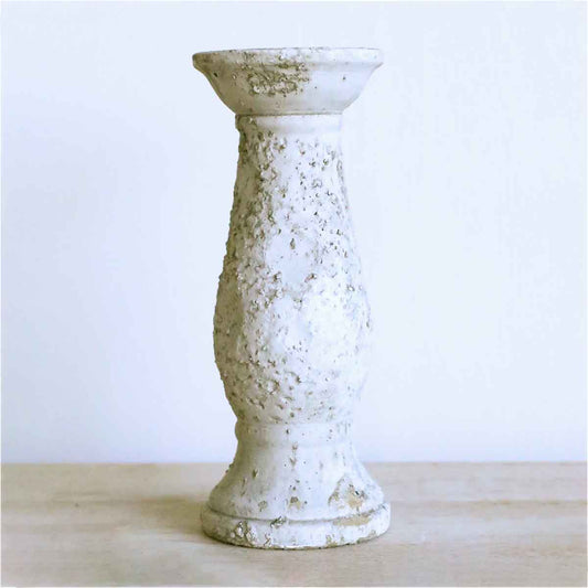 Cement Pillar Candle Holder