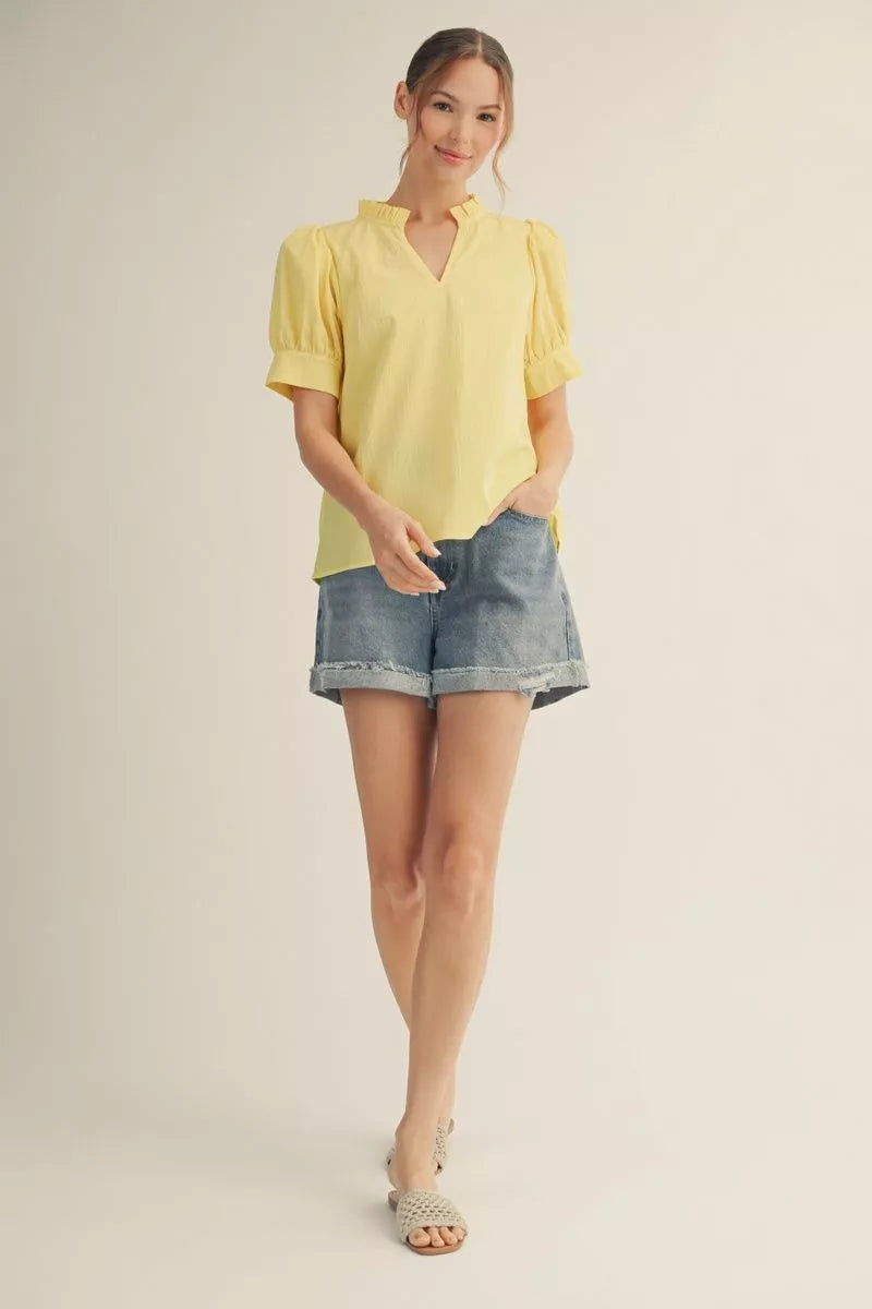 Crinkle Solid Top