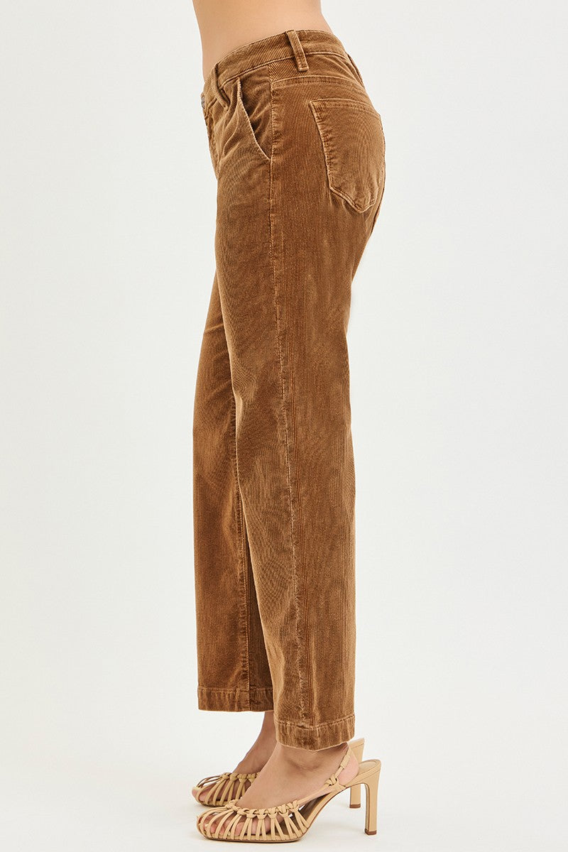 Risen Corduroy Tummy Control Pants