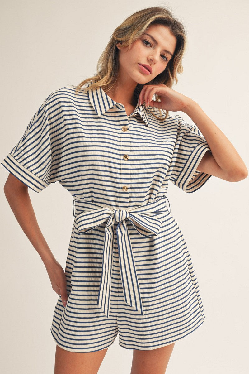 Stripe Romper