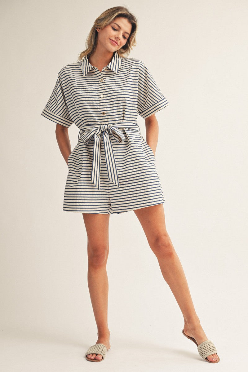 Stripe Romper