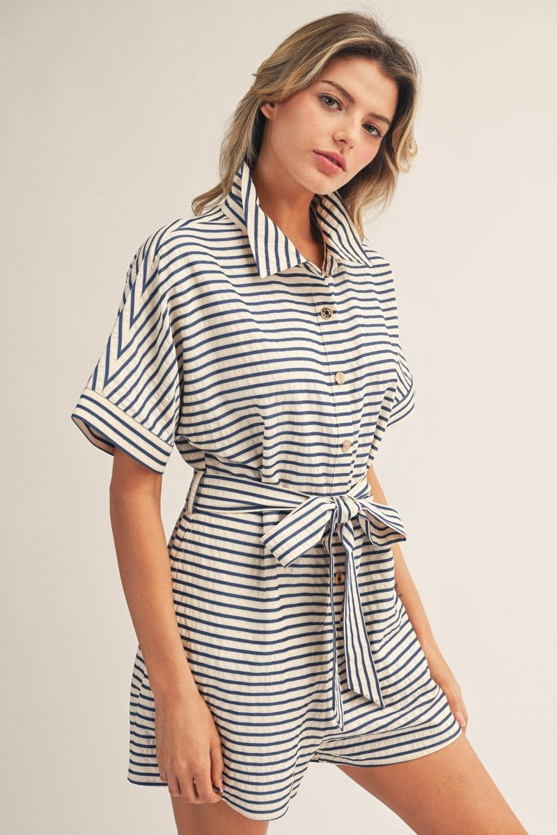 Stripe Romper