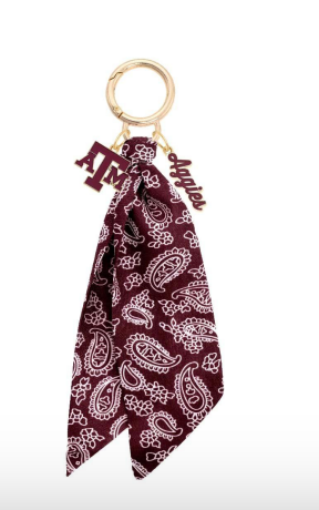 Texas Bandana Bag Charm