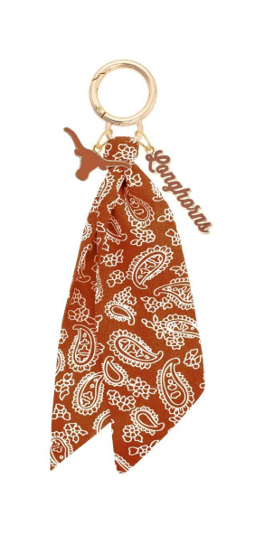 Texas Bandana Bag Charm