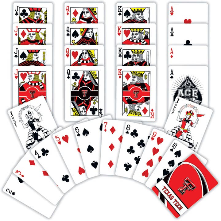 Texas Tech Playing Cards