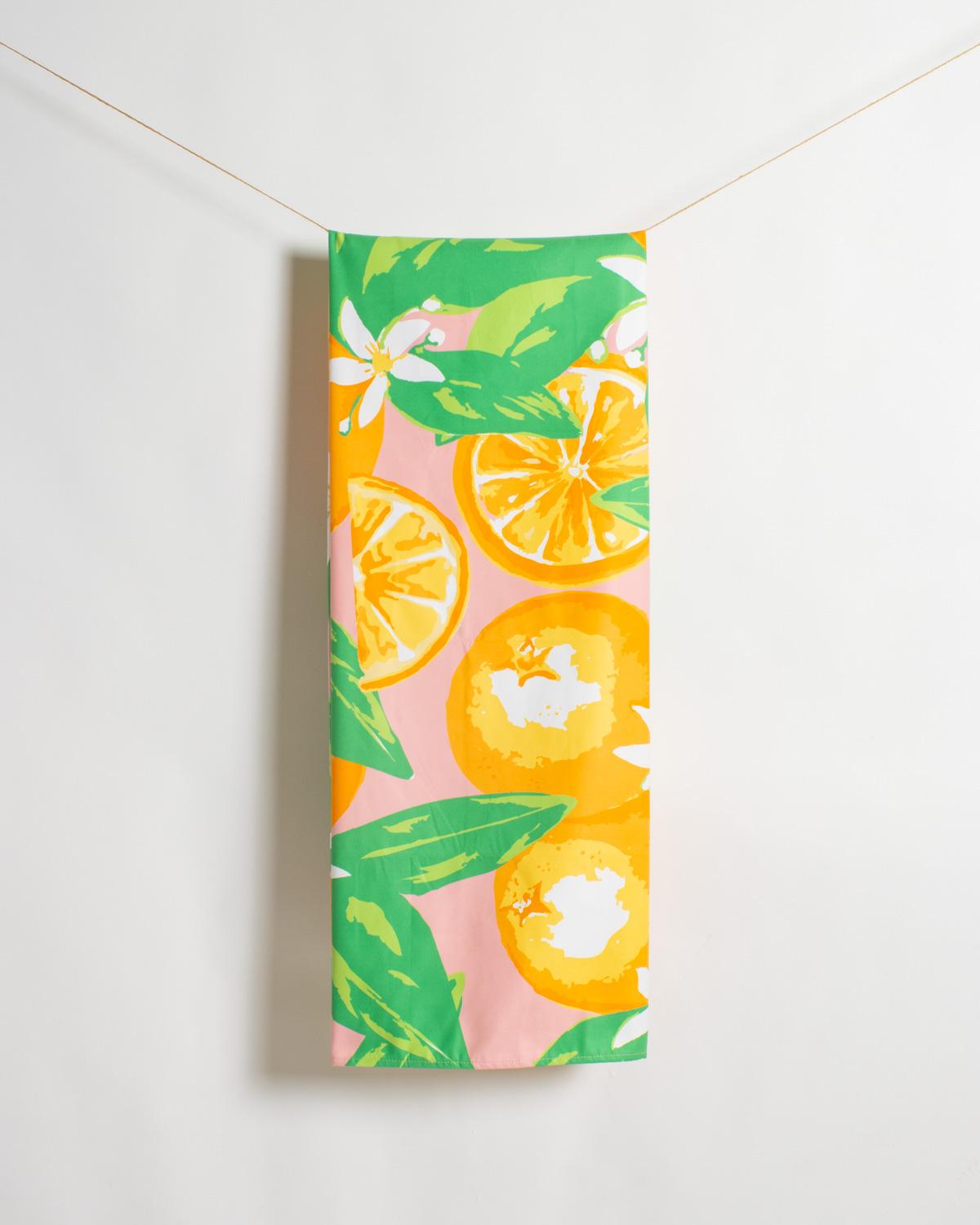Beach Towel Orange Grove