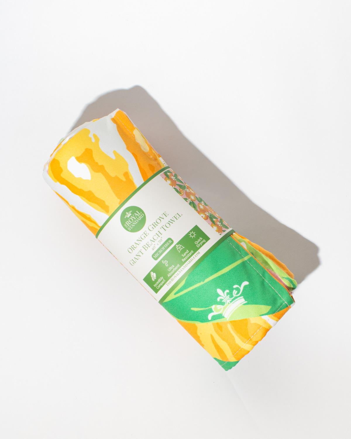 Beach Towel Orange Grove
