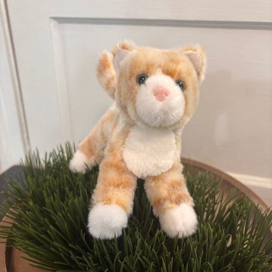Hallie Orange Kitty Plush