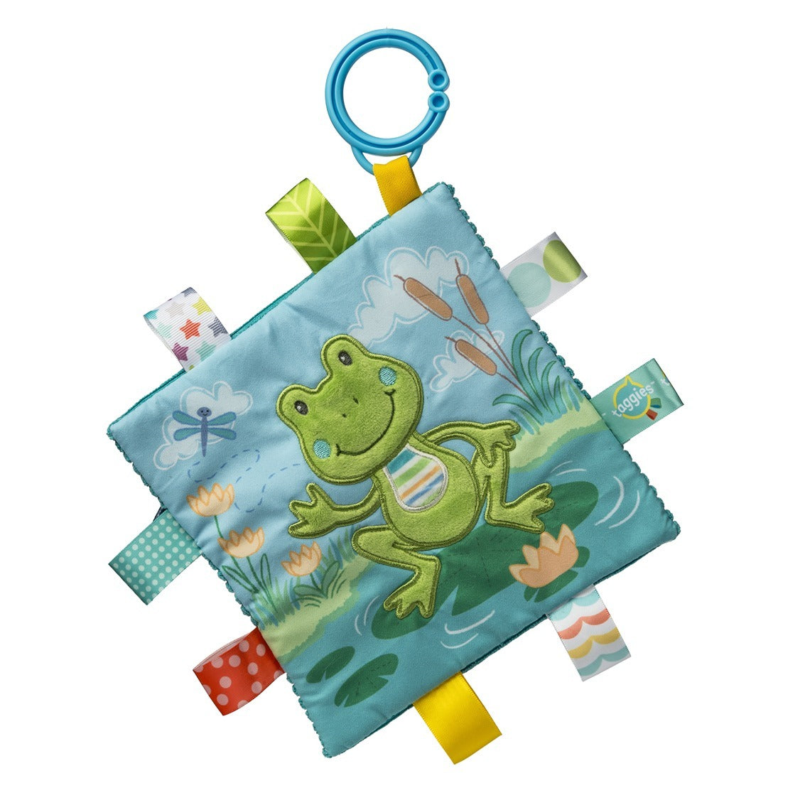 Taggie Frog Crinkle Toy