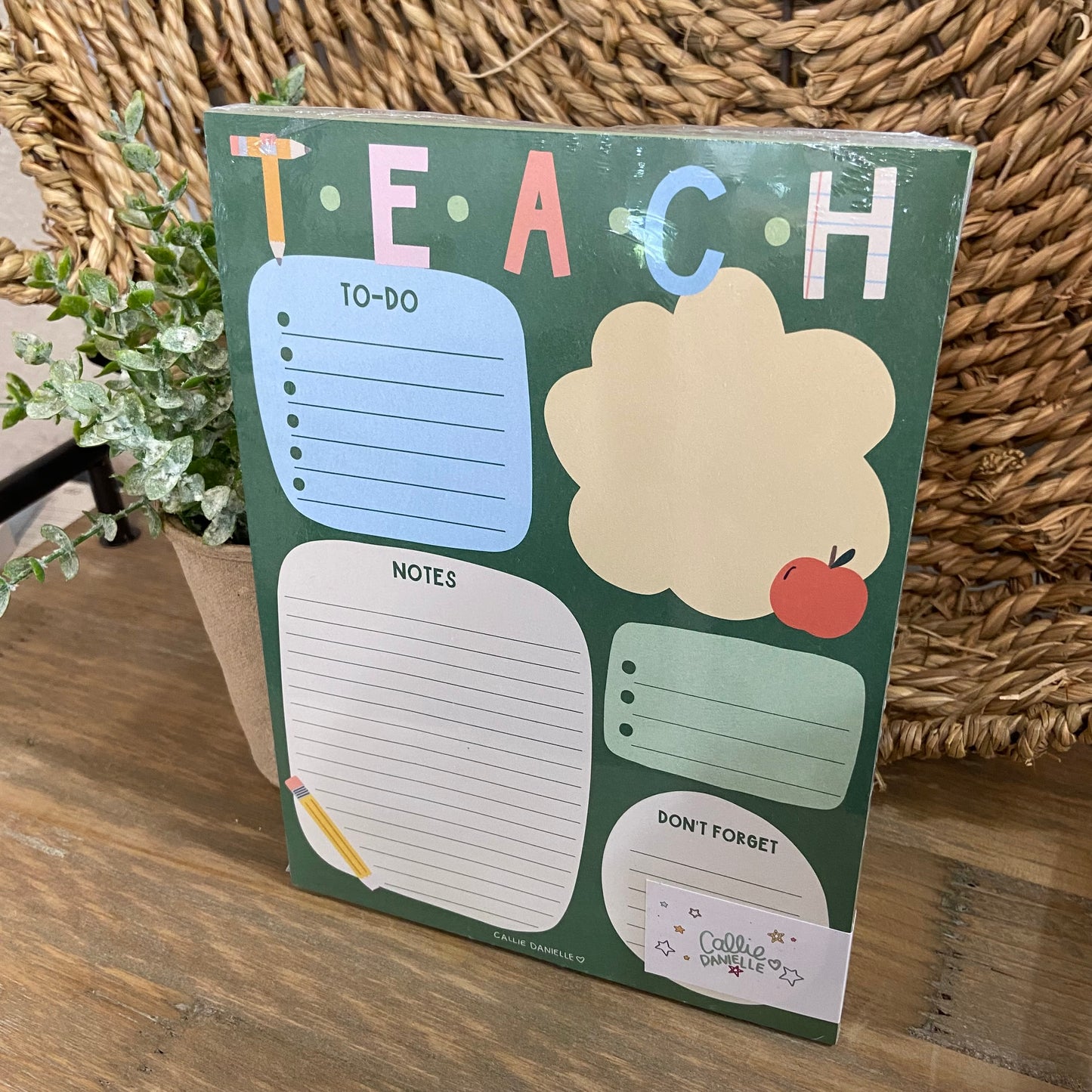 Teacher Themed Daily Planner