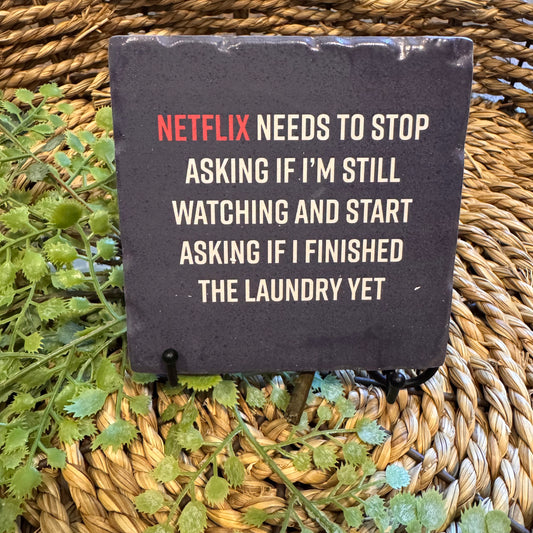 Netflix Needs To Stop Ceramic Coaster