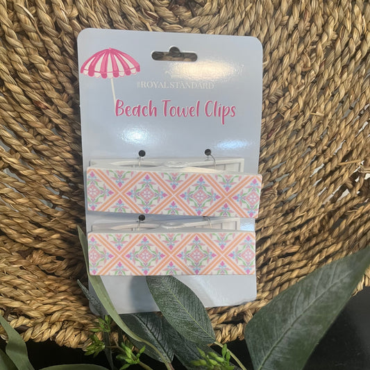 Verona Beach Towel Clips