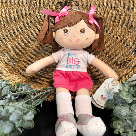 Best Big Sister Plush Doll