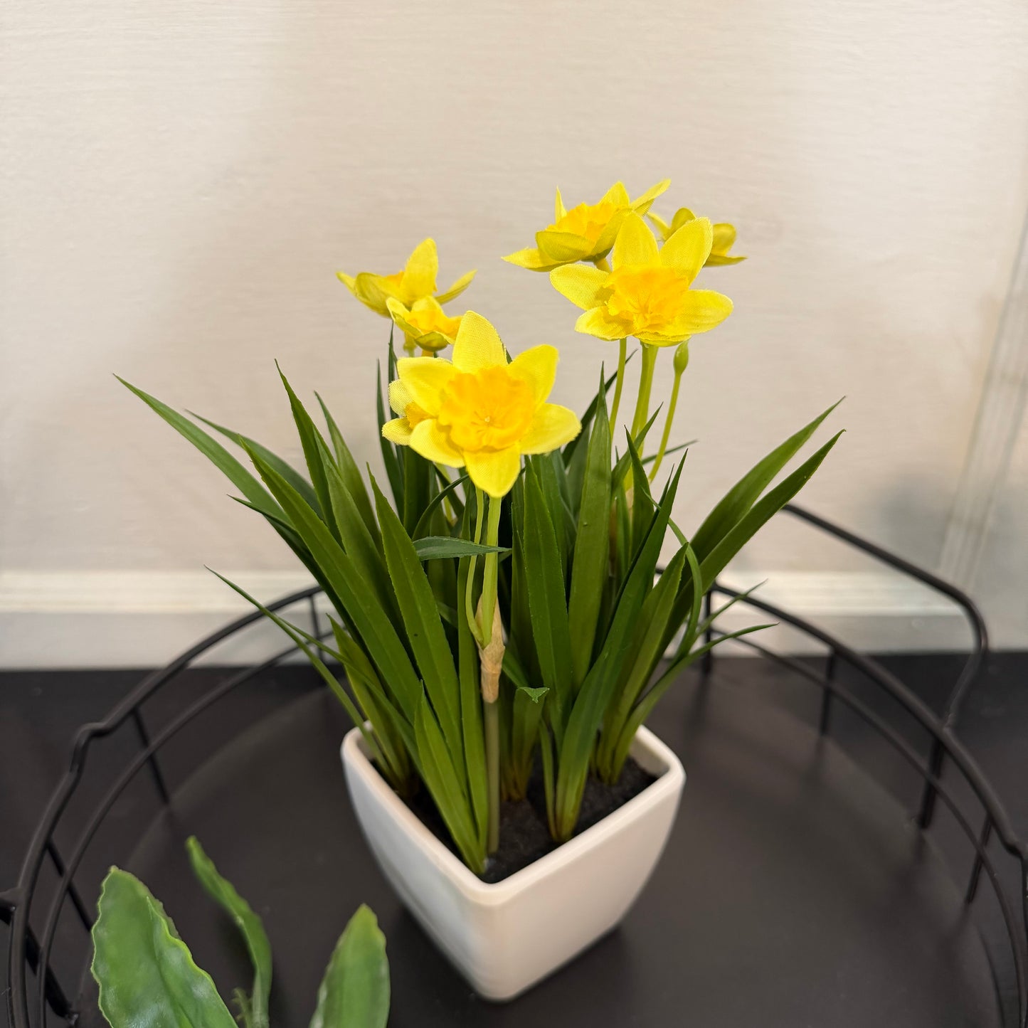 Potted Faux Flowers