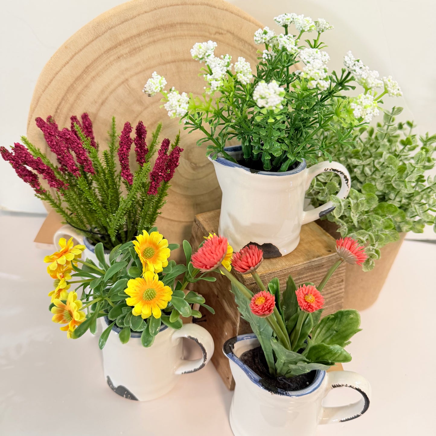 Flowers in Pitcher