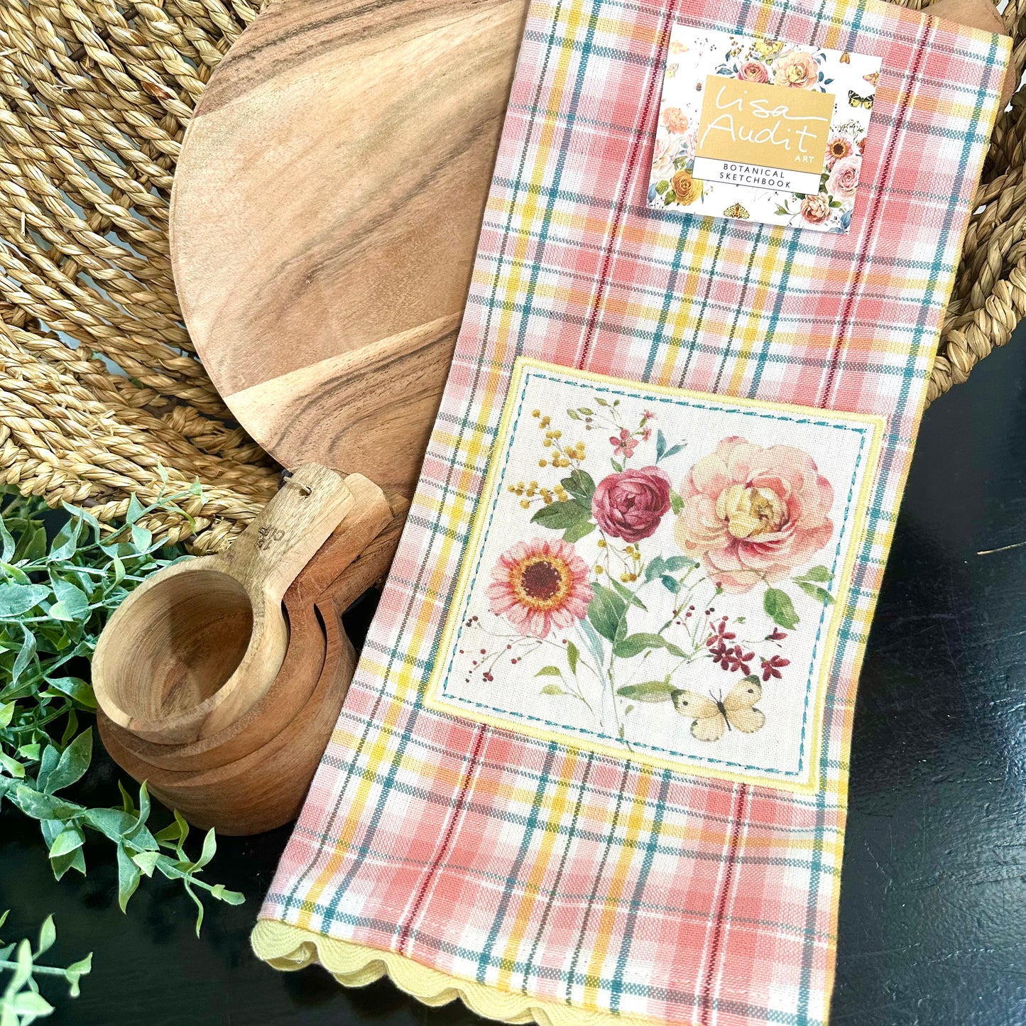 Cottage Garden Kitchen Towel