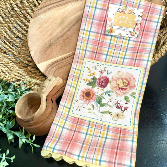 Cottage Garden Kitchen Towel