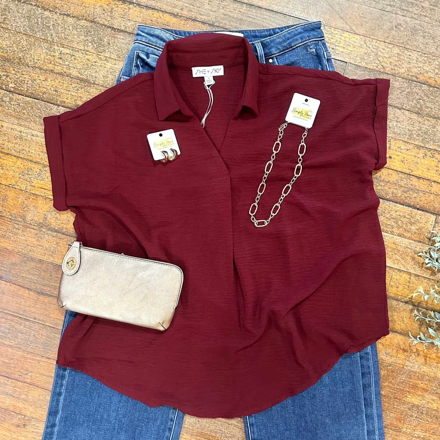 Everyday Essential Collared Top