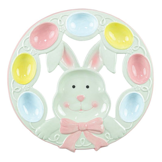 Pastel Bunny Egg Dish