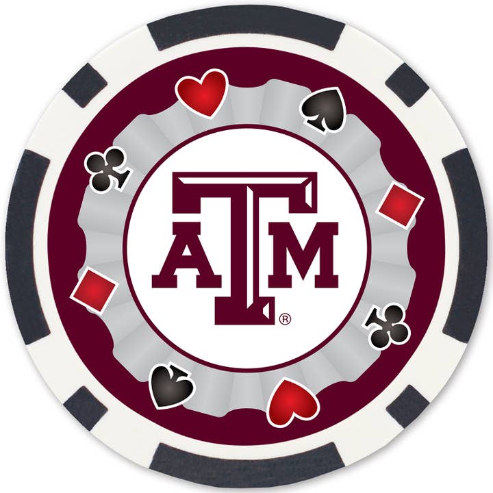 Texas A&M Poker Chips