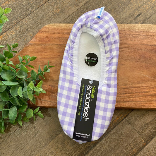 Snoozies Skinnies- Gingham