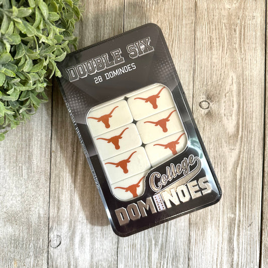 Texas Longhorns Dominoes