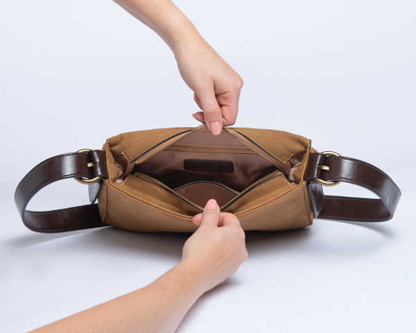 Suede Shoulder Bag