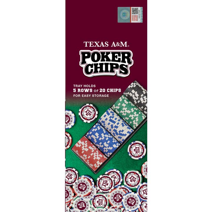 Texas A&M Poker Chips